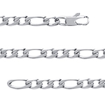 Bracelet homme acier maille 1+3